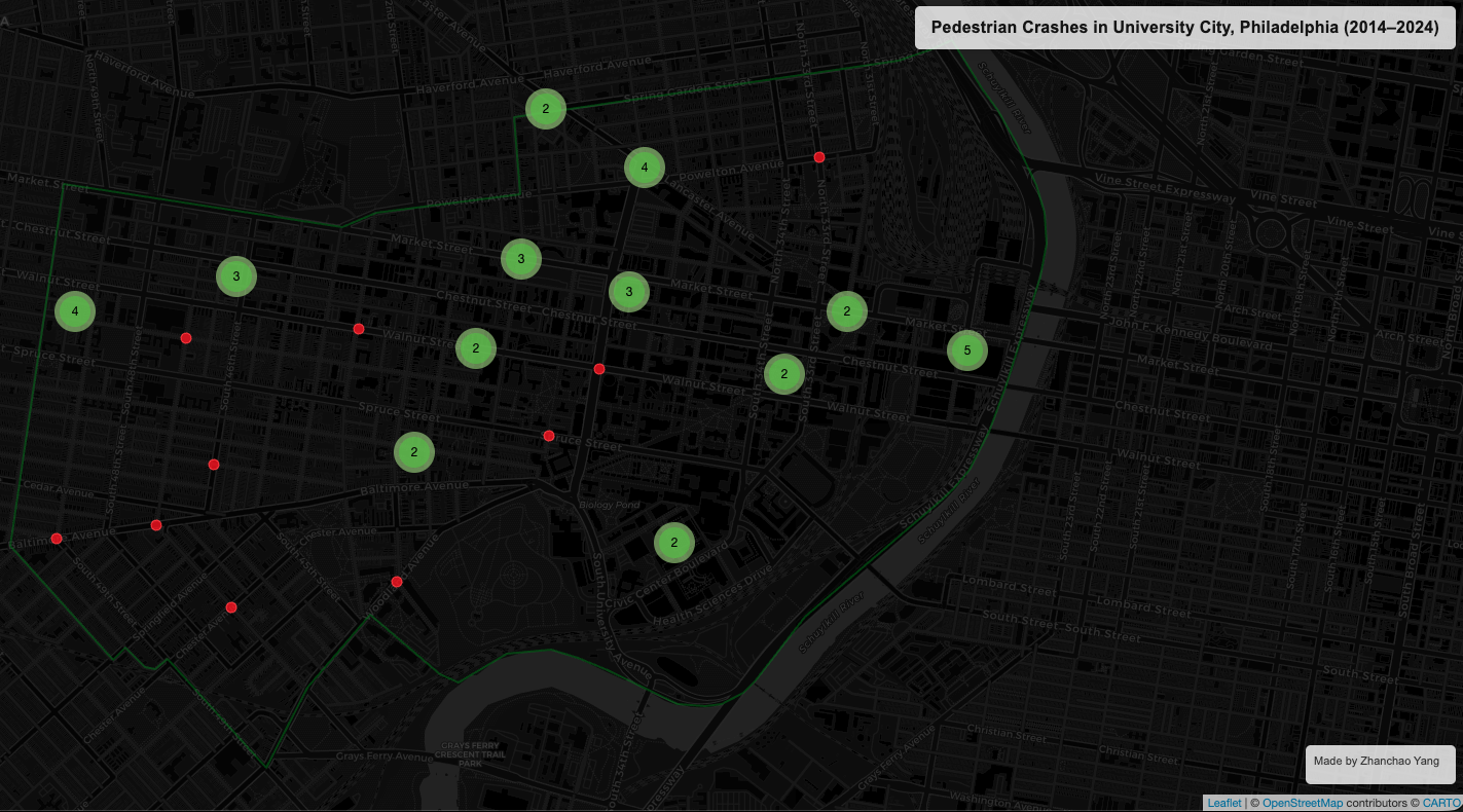 Day 11 Interactive Map Screenshot